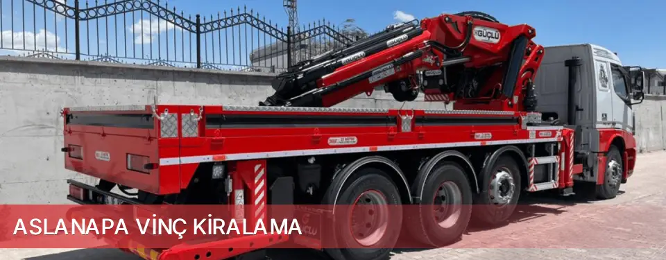 Aslanapa İlçemi Vinç Kiralama